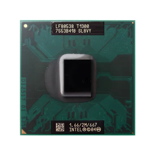 GF261 Dell 1.66GHz 667MHz FSB 2MB L2 Cache Socket PGA478 Intel Core Solo T1300 Single-Core Processor