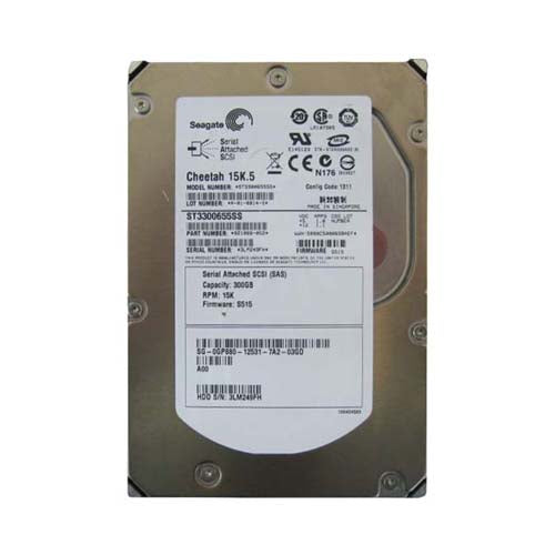 GP880 Dell 300GB 15000RPM SAS 3Gb/s Hot-Pluggable 3.5-Inch Hard Drive with Tray for PowerEdge Servers