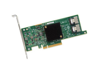 LSI - H52541200 - 9207-8i 8-Ports SATA/SAS 6Gbps PCI Express 3.0 x8 Low Profile HBA Controller Card