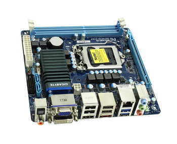 Gigabyte - H61N-USB3 - Gigabyte GA- Socket LGA 1155 Intel H61 Chipset Intel Core i7 / i5 / i3 / Pentium / Celeron Processors Support DDR3 2x DIMM 2x SATA 3.0Gb/s M