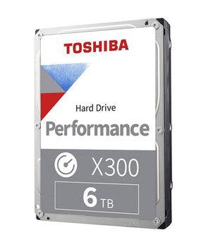 Toshiba - HDWR160XZSTA - X300 Series 6TB 7200RPM SATA 6Gbps 256MB Cache 3.5-inch Internal Hard Drive