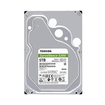 Toshiba - HDWT150UZSVAR - S300 Series 5TB 5400RPM SATA 6Gbps 128MB Cache 3.5-inch Internal Hard Drive