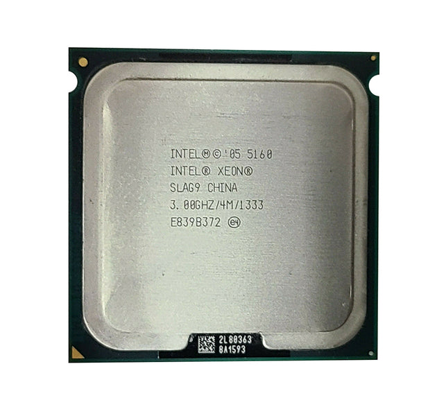 HH80556KJ0804M - Intel Xeon 5160 Dual-core (2 Core) 3.00GHz 1333MHz FSB 4MB L2 Cache Socket LGA771 Processor