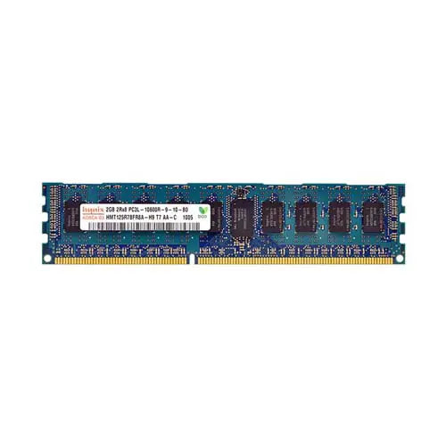 HMT125R7BFR8A-H9T7-AA-C - Hynix 2GB DDR3-1333MHz PC3-10600 ECC Registered CL9 240-Pin RDIMM 1.35V Dual Rank Memory Module