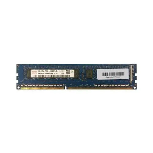 HMT325U7CFR8A-H9T0 - Hynix 2GB DDR3-1333MHz PC3-10600 ECC Unbuffered CL9 240-Pin DIMM 1.35V Low Voltage Single Rank Memory Module
