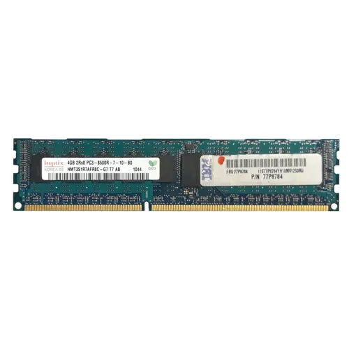 HMT351R7AFR8C-G7 Hynix 4GB DDR3-1066MHz PC3-8500 ECC Registered RDIMM CL7 2Rx8 1.5V 240-Pin Memory Module