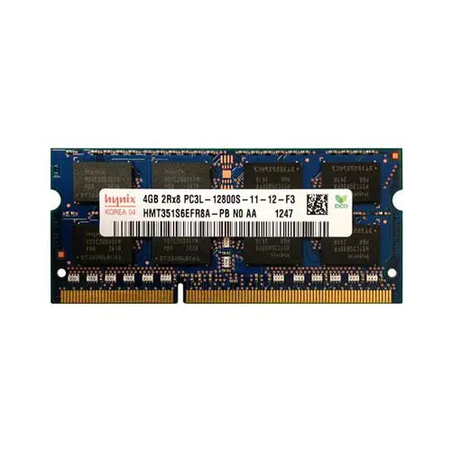HMT351S6EFR8A-PBN0-AA - Hynix 4GB PC3-12800 DDR3-1600MHz non-ECC Unbuffered CL11 SoDIMM 1.35V Dual-Rank Memory Module