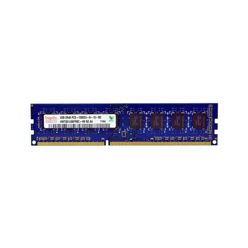HMT351U6BFR8C-H9N0-AA - Hynix 4GB DDR3-1333MHz PC3-10600 Non-ECC Unbuffered CL9 240-Pin UDIMM 1.5V Dual Rank Memory Module