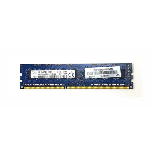 HMT351U7CFR8C-PB - Hynix 4GB DDR3-1600MHz PC3-12800 ECC Unbuffered CL11 240-Pin DIMM 1.35V Low Voltage Dual Rank Memory Module