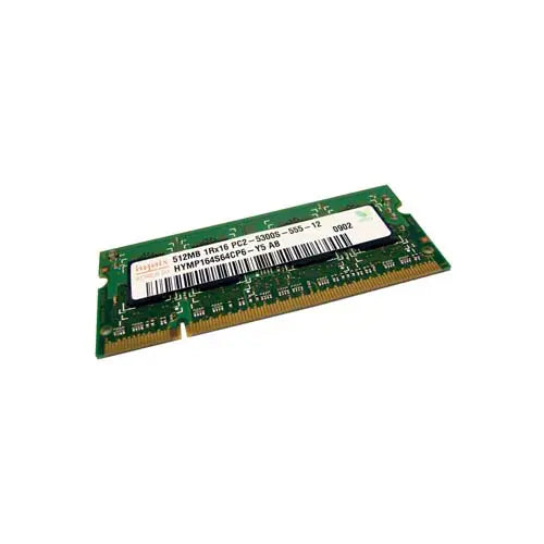 HYMP164S64CP6-Y5 AB - Hynix 512MB DDR2-667MHz PC2-5300 non-ECC Unbuffered CL5 200-Pin SODIMM 1.8V Single rank Memory Module