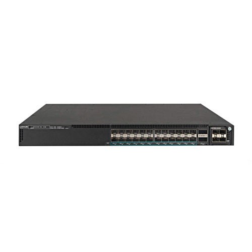 ICX7550-24F-E2 Ruckus Networks ICX 7550 Series 24 x SFP+ Ports 10GBase-X + 2 x QSFP+ Ports Layer 3 Managed 1U Rack-mountable stackable Front-to-Back Airflow Gigabit Ethernet Network Switch