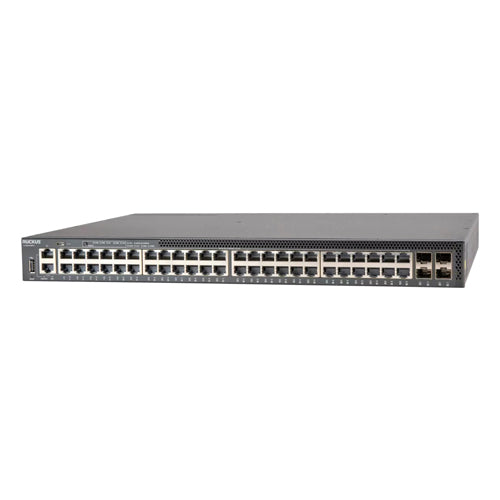 ICX8200-48PF Ruckus Networks ICX 8200 48 x Ports PoE+ 10/100/1000Base-T + 4 x Ports 25GbE SFP28 Stacking Rack-mountable Managed Switch
