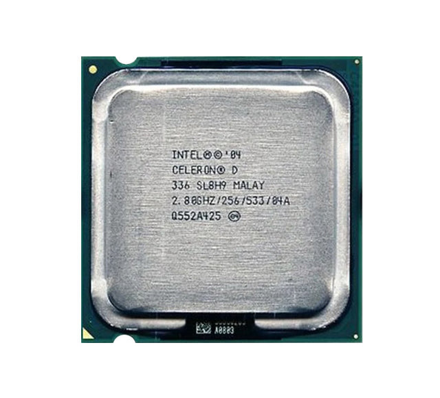 0T4457 - Dell 2.80GHz 533MHz FSB 256KB L2 Cache Socket PLGA775 Intel Celeron D 336 Single-core (1 Core) Processor
