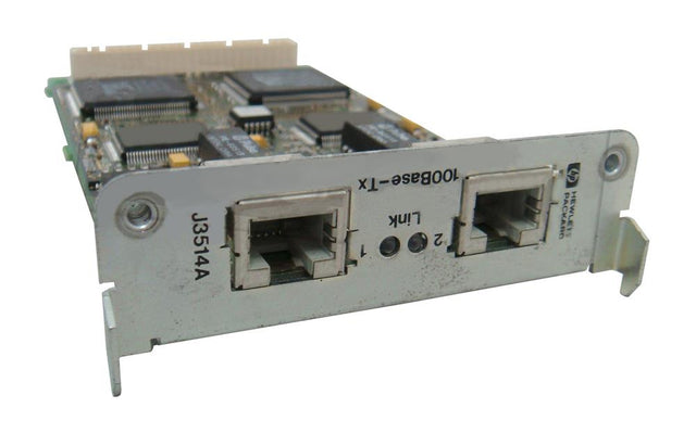 J3514AN HP Dual-Ports RJ-45 100Mbps 10Base-TX/100Base-T Fast Ethernet PCI Express Network Adapter