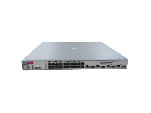 HP ProCurve 3400CL Series 3400CL-24G 20 x RJ-45 Ports 10/100/1000Base-T + 4 x Dual Personality RJ-45/SFP mini-GBIC Ports Layer 2 Managed Rack-mountable Gigabit Ethernet Network Switch