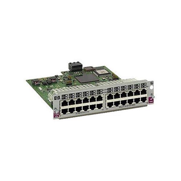 J8161A#ABA HP RJ-45 ProCurve 5300XL Power Injector (Plug-in Module) 24-Ports 10/100Base-TX POE Switch Module (Refurbished)