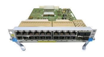 HP - J8705AABA - ProCurve 5400zl 20-Ports 10/100/1000Base-T RJ-45 Switch Expansion Module with 4x SFP (mini-GBIC) Ports