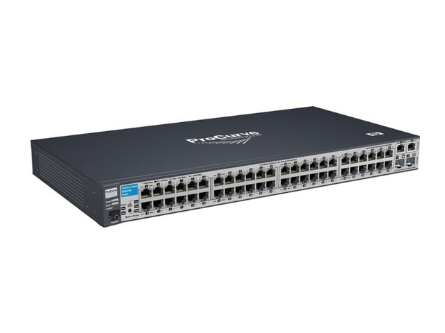 HP ProCurve 2510-48 48 x Ports 10/100Base-TX + 2 x SFP mini-GBIC Ports Layer 2 Managed 1U Rack-Mountable Fast Ethernet Switch