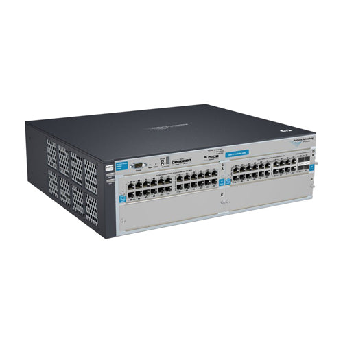 J9064A#ABA HP ProCurve 4200vl Series 4204vl-48GS 44 x RJ-45 Ports 1000Base-T + 4 x Ports SFP mini-GBIC + 2 x Open Module Slots Layer 3 Managed Rack-mountable Gigabit Ethernet Network Switch