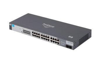 HP - J9080AABA - ProCurve 1700-24 24-Ports 10/100Base-TX RJ-45 Auto-sensing Manageable Rack-mountable Ethernet Switch with 2x SFP (mini-GBIC) Ports (Refur