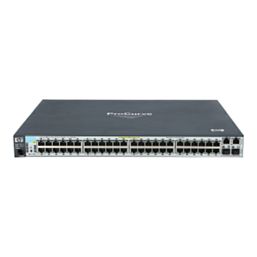 J9089A#ABA HP ProCurve 2610 Series 2610-48-PWR 48 x RJ-45 Ports 10/100Base-TX + 2 x Ports SFP (mini-GBIC) + 2 x Ports 1000Base-T Layer 3 Managed 1U Rack-mountable Fast Ethernet Network Switch