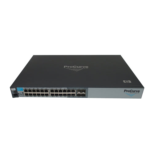 J9279ANE HP ProCurve 2510 Series E2510-24G 20 x RJ-45 Ports 10/100/1000Base-T + 4 x Dual Personality RJ-45/SFP (mini-GBIC) Ports Layer 2 Managed Rack-mountable Gigabit Ethernet Network Switch