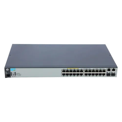 J9624A#ACQ HP ProCurve 2620 Series 2620-24-PoE+ 12 x RJ-45 Ports PoE+ 10/100Base-TX + 12 x RJ-45 Ports 10/100Base-TX + 2 x SFP (mini-GBIC) Ports Layer 2 Managed Rack-mountable Fast Ethernet Network Switch
