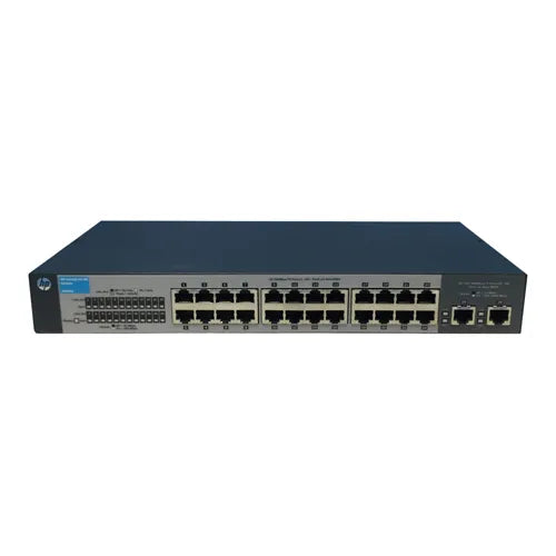J9664A HP OfficeConnect 1410 Series 1410-24-2G 24 x Ports 10/100Base-TX + 2 x SFP Ports Layer 2 Unmanaged Fast Ethernet Network Switch