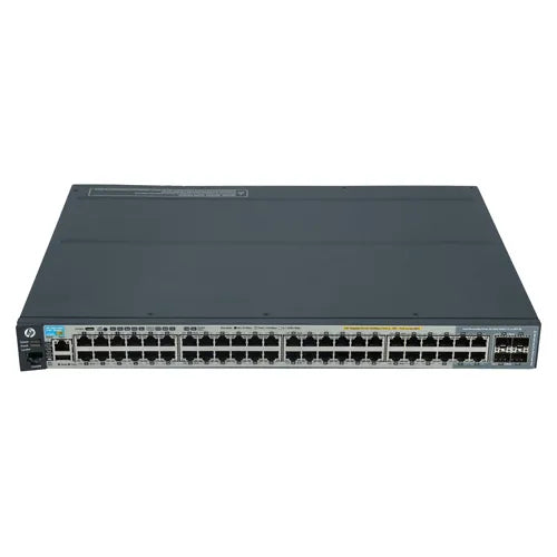 J9729A HP Aruba 2920 Series 2920-48G PoE+ 44 x RJ-45 Ports PoE+ 10/100/1000Base-T + 4 x RJ-45 dual-personality Ports PoE+ Layer 3 Managed Rack-mountable Stackable Gigabit Ethernet Network Switch