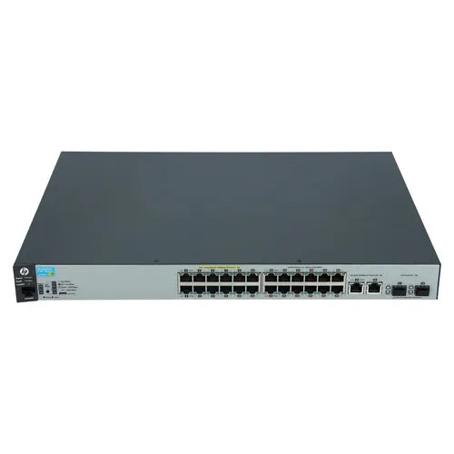 J9779A#ACJ HP 2530 Series 2530-24-PoE+ 24 x RJ-45 Ports PoE+ 10/100Base-TX + 2 x SFP Ports + 2 x RJ-45 GE Ports Layer 2 Managed Rack-mountable Fast Ethernet Network Switch