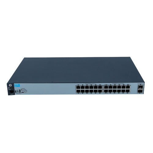 J9856AR HP Aruba 2530 Series 2530-24G-2SFP+ 24 x RJ-45 Ports 10/100/1000Base-T + 2 x SFP+ Ports Layer 2 Managed Rack-mountable Gigabit Ethernet Network Switch