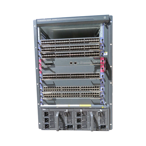 JD238BC HP ProCurve 7500 Series A7510 8 x 10GBase-X Open module + 2 x 40GBase-X Module 16U Rack-mountable Network Switch Chassis