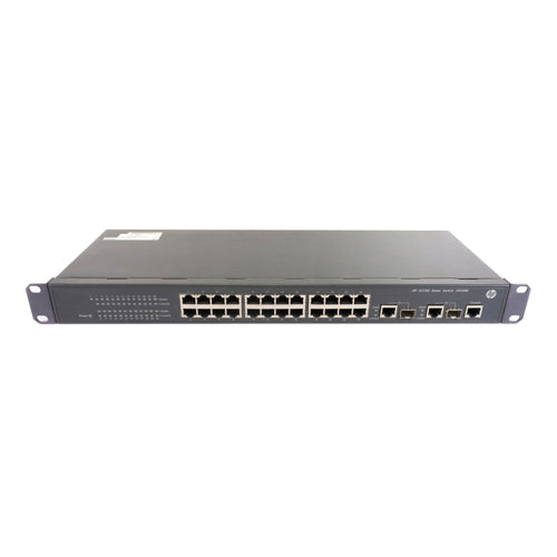 JD320B#ABB HP FlexNetwork A3100-24 v2 EI 24 x RJ-45 Ports 10/100Base-TX + 2 x Dual Personality Ports SFP/RJ-45 Layer 2 Managed Rack-Mountable Fast Ethernet Network Switch