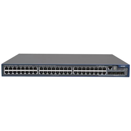 HP A5500-48G-PoE EI 48 x Ports 10/100/1000Base-T + 4 x SFP mini-GBIC Layer3 Managed 1U Rack-mountable Gigabit Ethernet Network Switch