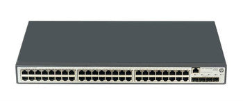 HP - JE009AABA - ProCurve V1910-48G 48-Ports 10BASE-T/100BASE-TX/1000BASE-T RJ-45 Manageable Layer3 Rack-mountable 1U Switch with 4x SFP (MINI-GBIC) Ports