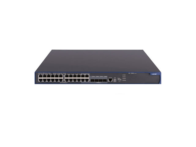 HP ProCurve E5500-24-SFP 24 x Ports 1000Base-T + 2 x SFP mini-GBIC + 2 x 10/100/1000Base-T Ports Layer 4 Managed Rack-mountable Stackable Gigabit Ethernet Network Switch