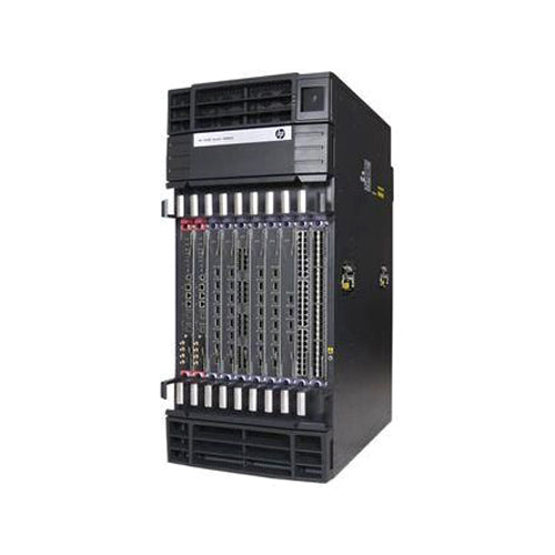 JG782AR#ABA HP FlexFabric 12500 Series 12508E 8 x Expansion Slots + 2 x MPU Slots + 9 x Fabric Slots 22U Rack mountable AC Network Switch Chassis