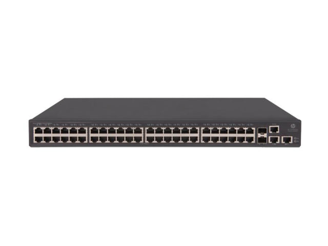 JG939-61001 HP FlexNetwork 5130 Series 5130-48G-2SFP+-2xGT 48 x RJ-45 Ports 10/100/1000Base-T + 2 x Dual Personality GE Ports + 2 x SFP+ Ports Layer 3 Managed Rack-mountable Gigabit Ethernet Network Switch