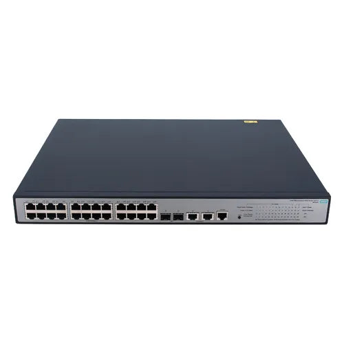 JG962A#AKM HP OfficeConnect 1950 Series 1950-24G-2SFP+-2xGT-PoE+ 24 x RJ-45 Ports PoE+ 10/100/1000Base-T + 2 x Dual personality RJ-45/SFP+ Ports + 2 x SFP+ Ports Layer 3 Managed Rack-mountable Gigabit Ethernet Network Switch