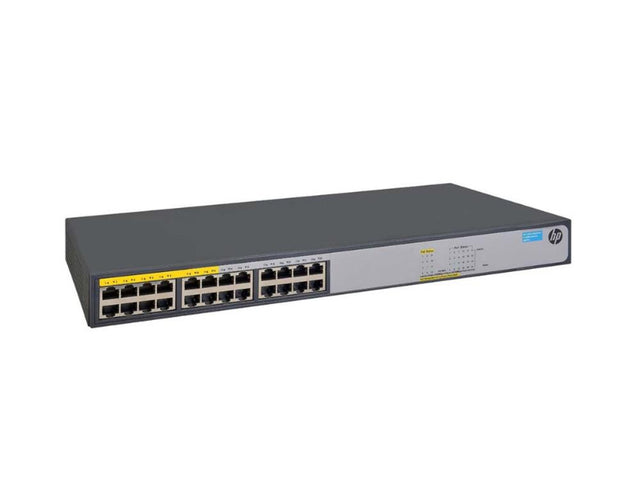 HP OfficeConnect 1420 Series 1420-24G-PoE+ 12 x RJ-45 Ports PoE+ 10/100/1000Base-T + 12 x RJ-45 Ports Layer2 Unmanaged Rack-mountable Gigabit Ethernet Network Switch