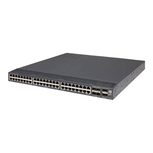 JH038-61101 HP FlexFabric 5900 Series 5900AF-48G-4XG-2QSFP+ 48 x RJ-45 Ports 10/100/1000Base-T + 4 x SFP+ Ports + 2 x QSFP+ Ports Layer 3 Managed Rack-mountable Gigabit Ethernet Network Switch