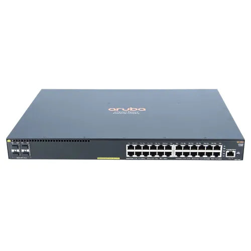 JL255AR#ABA HP 2930F Series 2930F-24G-PoE+ 24 x RJ-45 Ports 10/100/1000Base-T + 4 x SFP Ports Layer 3 Managed Rack-mountable Gigabit Ethernet Network Switch