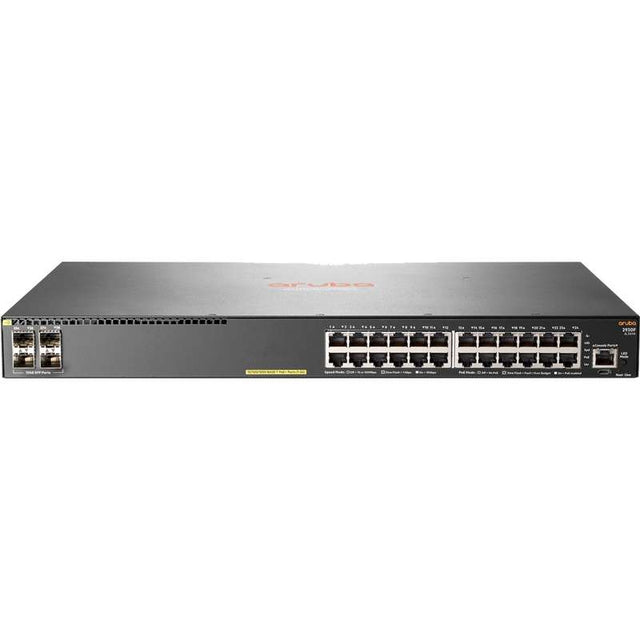 JL261A - HP 2930F 24 x Ports 1000Base-T PoE+ + 4 x Expansion Slots SFP 1U Rack-mountable Layer 3 Managed Gigabit Ethernet Network Switch