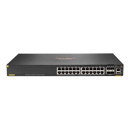 JL725-61101 HP 24 x 10/100/1000 PoE+ + 4 x 10 Gigabit SFP+ Ports Layer 3 Managed Stackable Rack-mountable Switch
