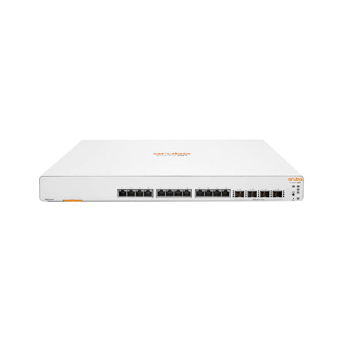 JL805-61001 HP Aruba Instant On 1960 12XGT 4SFP+ 12 x Ports 100/1000/10GBase-T + 4 x Ports 10GbE SFP+ Rack-Mountable Layer 3 Managed Gigabit Ethernet Network Switch