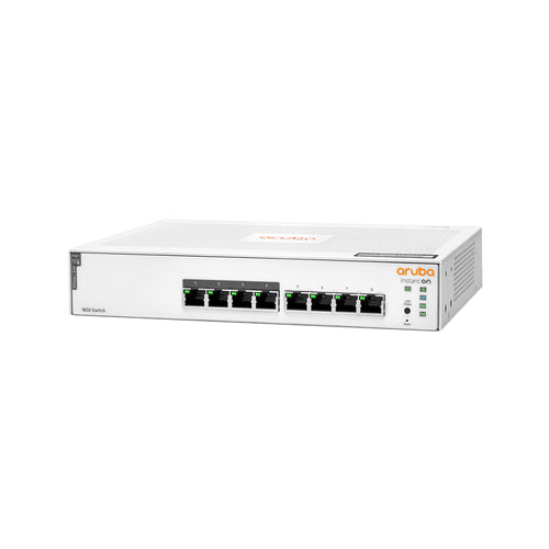 JL811A HP Aruba Instant On 1830 8 x Ports Gigabit Ethernet Ports + 4 x Ports PoE+ Compliant Ethernet Ports Managed Network Switch