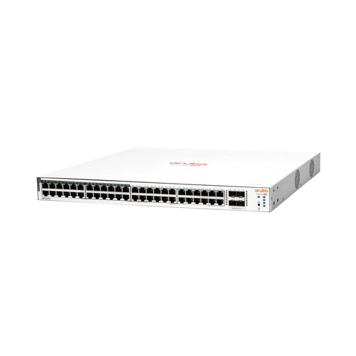 JL815A HP Aruba Instant On 1830 24 x Ports 10/100/1000 + 24 x Ports 10/100/1000 PoE+ + 4 x Ports Gigabit SFP Rack-Mountable 1U Layer 2 Managed Gigabit Ethernet Network Switch