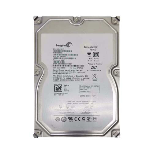 JU643 Dell 500GB 7200RPM SATA 3Gb/s 32MB Cache 3.5-Inch Hard Drive for PowerEdge Servers