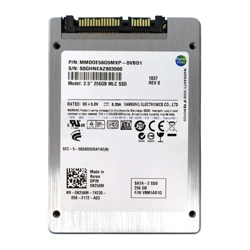 K256M Dell 256GB Multi-Level Cell SATA 3Gb/s 2.5-Inch Solid State Drive