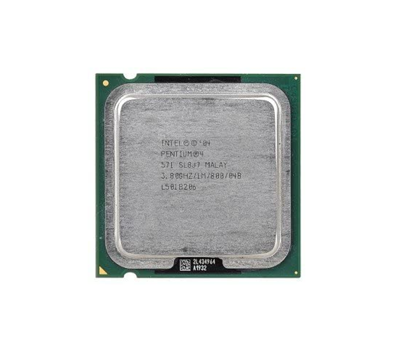 K8087 - Dell 3.80GHz 800MHz FSB 1MB L2 Cache Intel Pentium 4 571 with HT Technology Processor